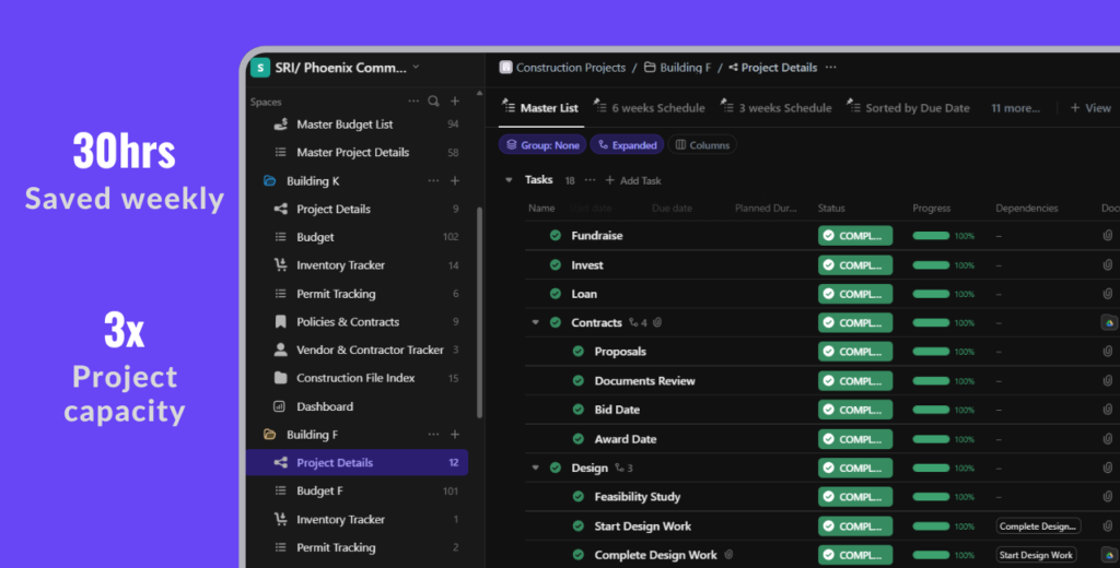 phoenix construction management