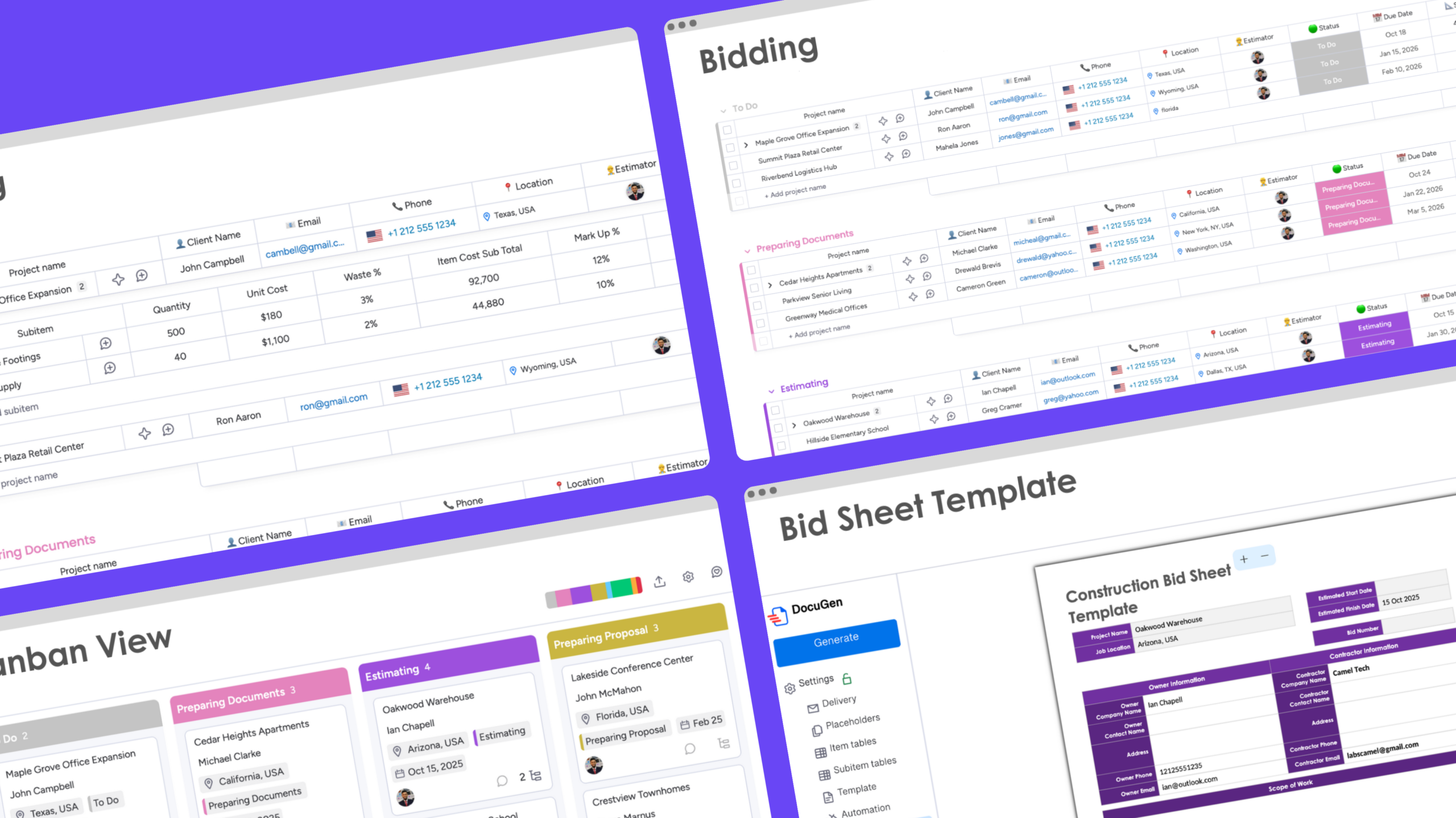 Pre-construction & Planning