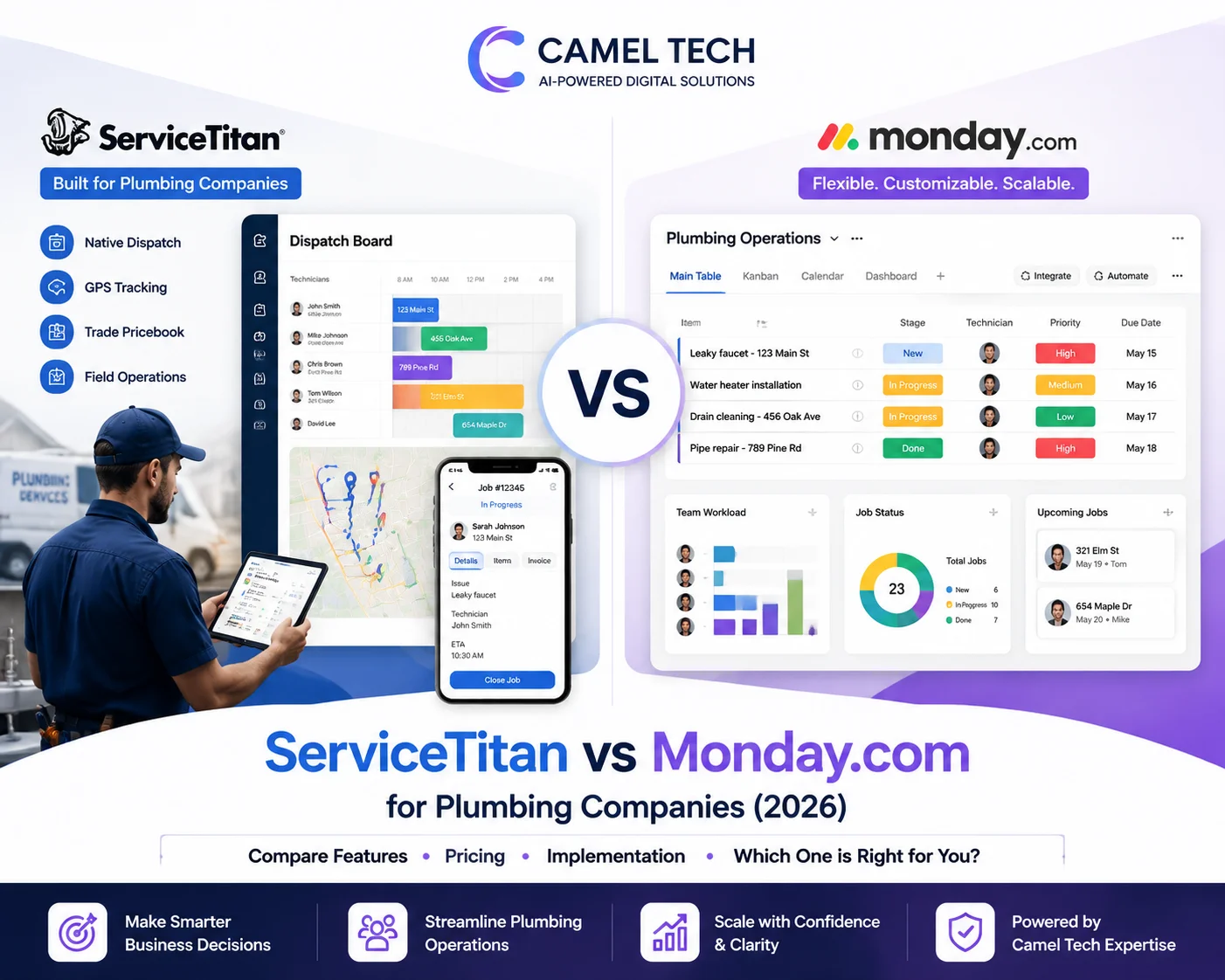 ServiceTitan vs Monday.com